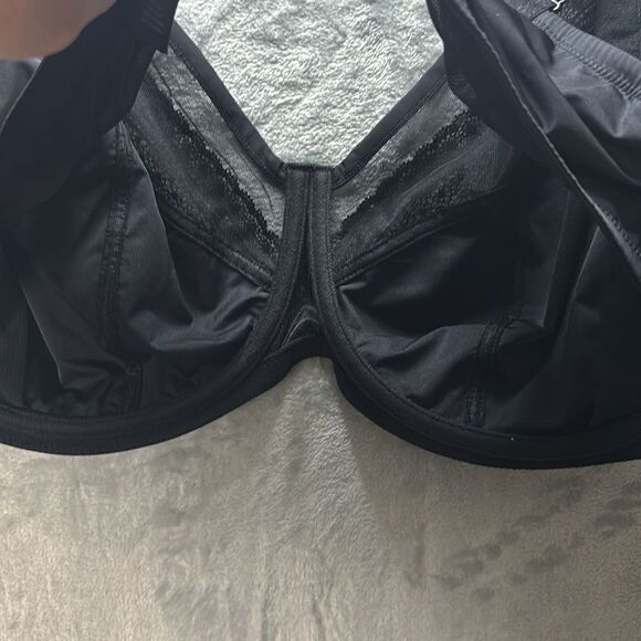 NWT New Understance Black Lace Sheer Salma Flexwire Full Coverage Bra Size 46G - Picture 8 of 9